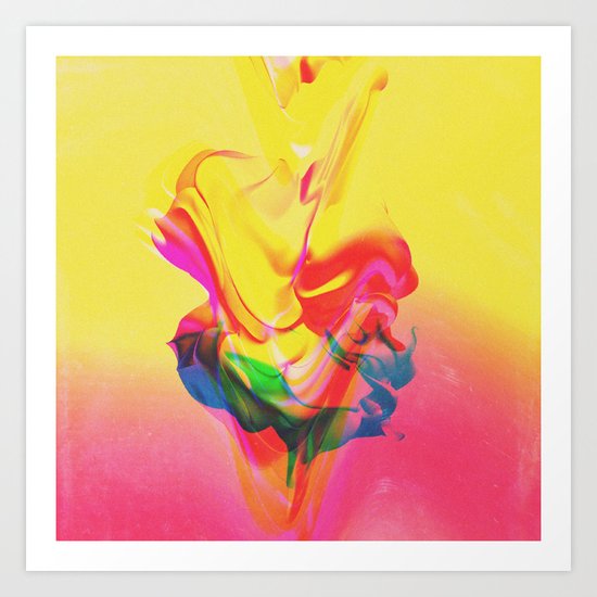 Tension. Art Print
