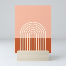 Terracota Pastel Mini Art Print