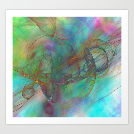 Magic Touch Art Print