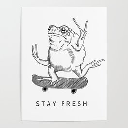 Peace Frog - Stay Fresh  Poster