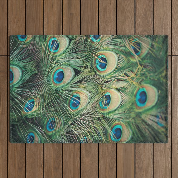 Loads of feathers Outdoor Rug