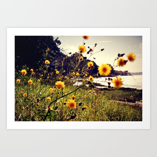 Yellow Art Print