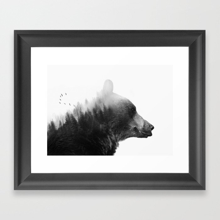 Big Bear Framed Art Print