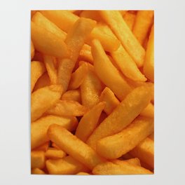 French fries photography Poster