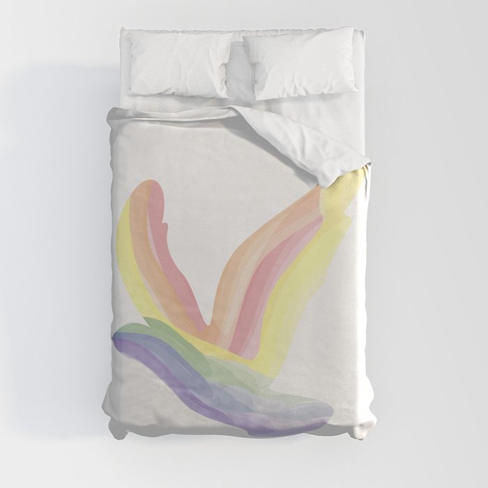 Freedom bird Duvet Cover