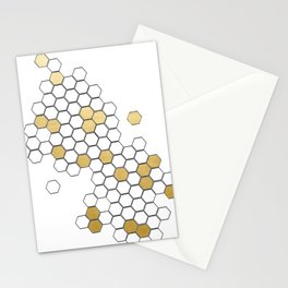 Honey Comb Stationery Card