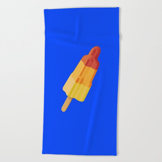 Ice Rocket Beach Towel