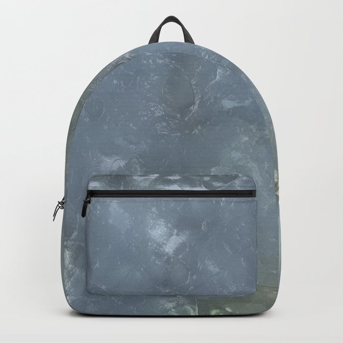 Frozen silver glass Backpack