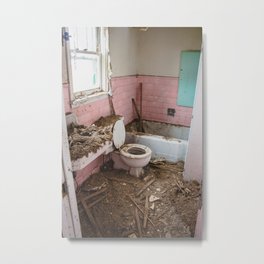 The Unusual Homestead, North Dakota 21 Metal Print | Home, Northdakota, Abandonedhouse, Farmhouse, Farm, Abandonedfarm, Curated, House, Photo, Pink 