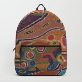 fara nume Backpack | Modern, Contemporan, Acrylic, Epoca, Abstract, Painting, Unic 
