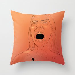 OUCH! Throw Pillow