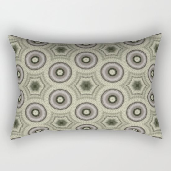 Fractal Cogs n Wheels in CMR03 Rectangular Pillow