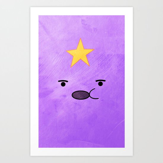 Adventure Time - Lumpy Space Princess Art Print