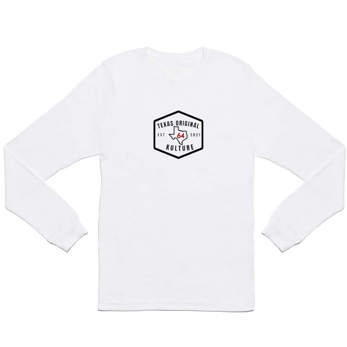 Texas Original Kulture Logo Long Sleeve T Shirt