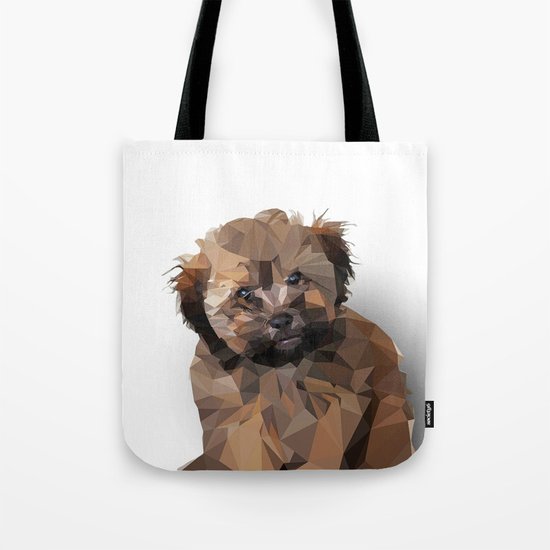 Cocoa, the puppy Tote Bag