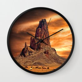 Desert Skies Wall Clock