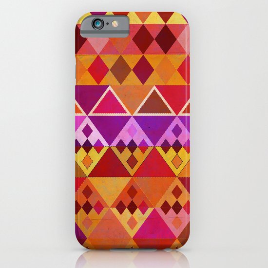 Fire Diamond Pattern iPhone & iPod Case