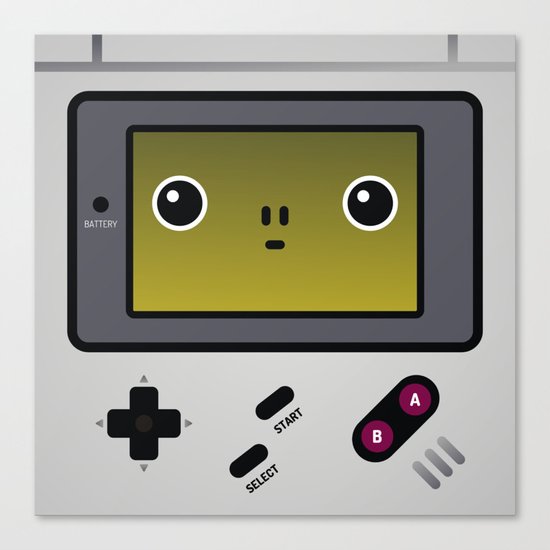 game boy Canvas Print