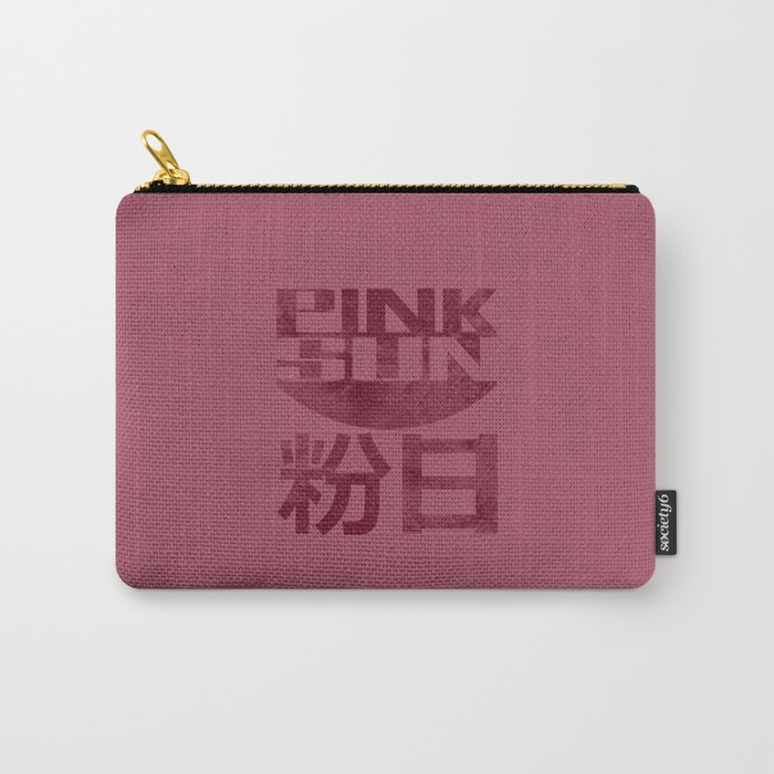 Pink Sun - Dark Carry-All Pouch