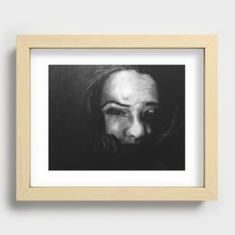 Squished Recessed Framed Print