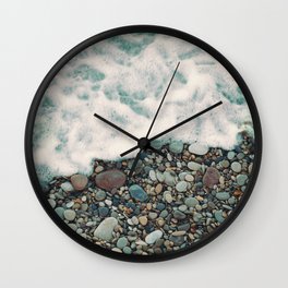 A Beautiful Spring Day at the Beach IV Wall Clock