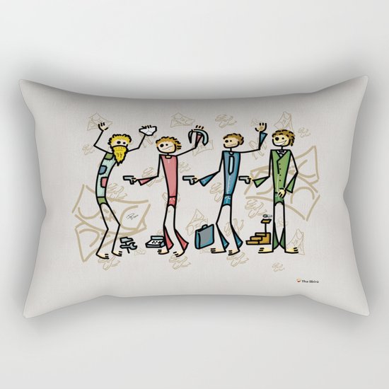 Businessman Rectangular Pillow
