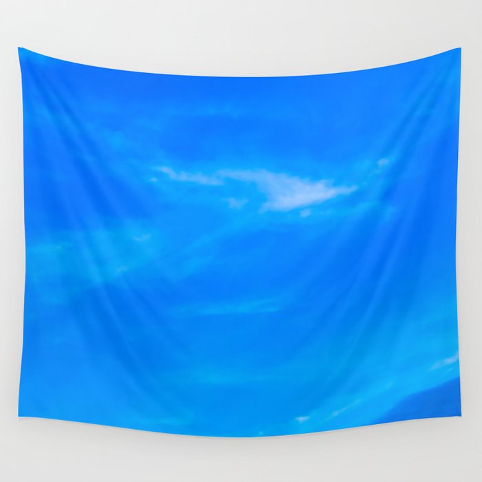 Blue Sky Wall Tapestry