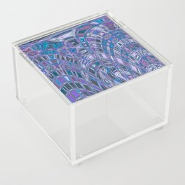 Dance In Violet And Purple Acrylic Box