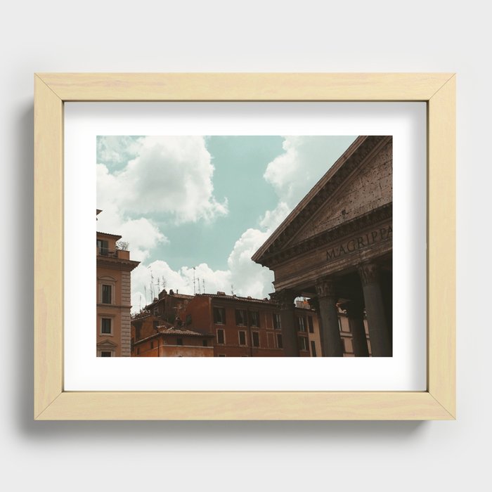 Rome Italy Recessed Framed Print