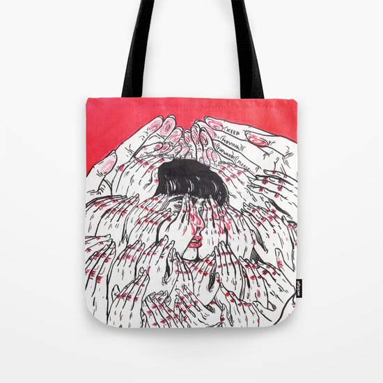 Keep Moving Forward. Please. Tote Bag