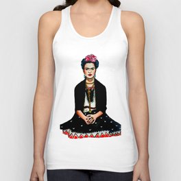 Frida Kahlo Mexican Artist Feminist Art Unisex Tank Top