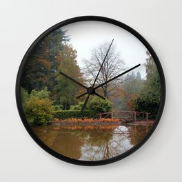 The Water Garden Wall Clock