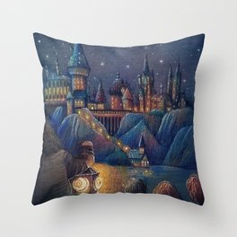 Welcome home Throw Pillow