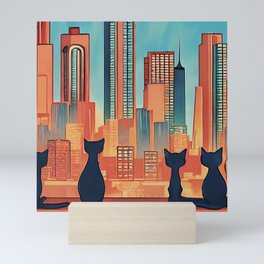 Kittyscape Mini Art Print