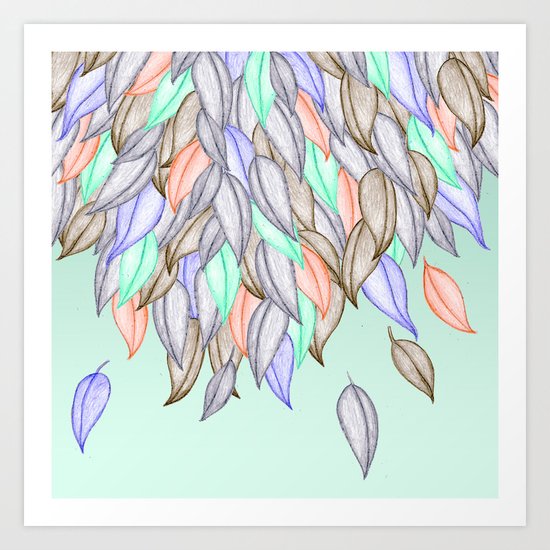 CRAYON LOVE - A Different Nature Art Print