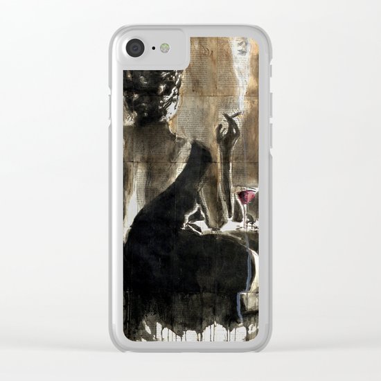COCKTAIL Clear iPhone Case