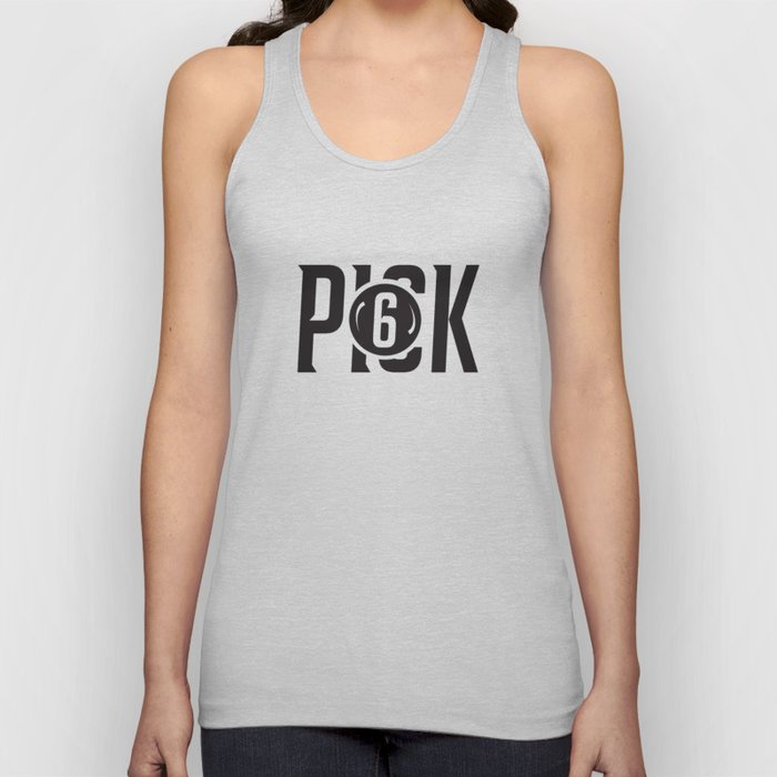 Pick 6 Logo (Available on shirts, phones and much more!) Tank Top