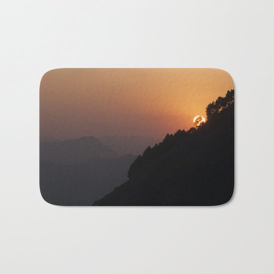 sun struck Bath Mat