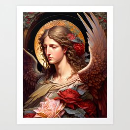 Gabriel's Garden Art Print