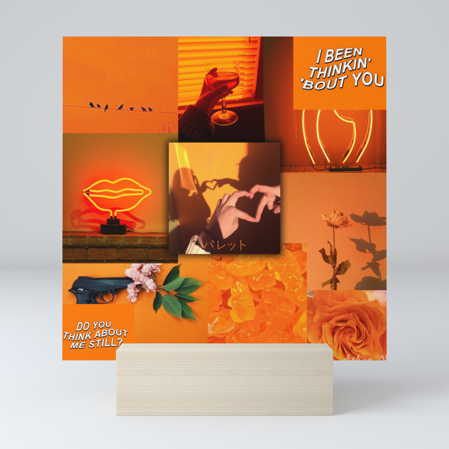 Orange Love Aesthetic Collage Mini Art Print By Ethannguyen2020 Society6 All orders are custom made and most ship worldwide within 24 hours. orange love aesthetic collage mini art print by ethannguyen2020