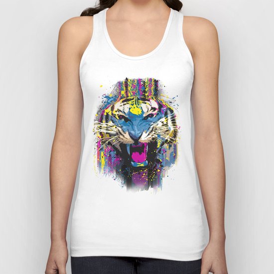 Inked Tiger Unisex Tank Top