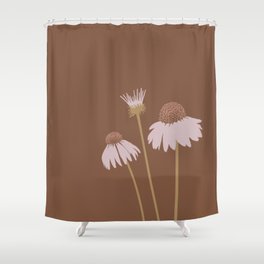 Wild Echinacea / Coneflower Shower Curtain