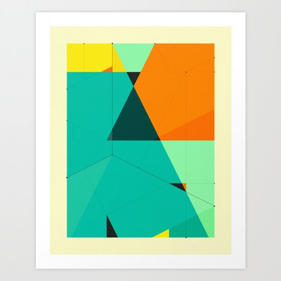 DELINEATION (128) Art Print