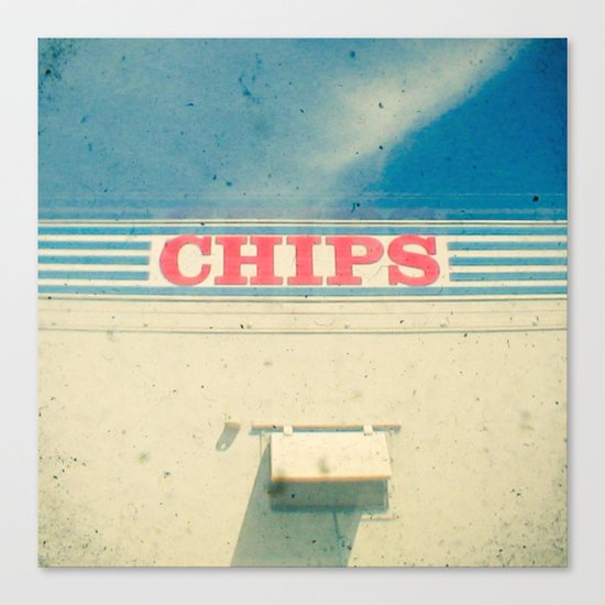 Chips Canvas Print