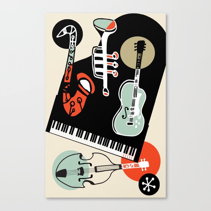 Jazz Combo Canvas Print