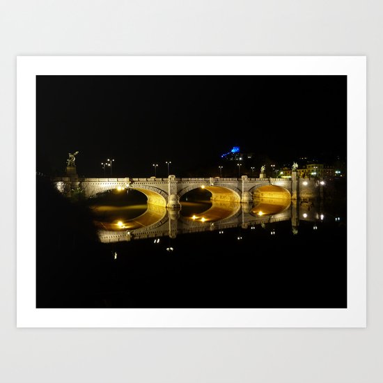 Water reflection Art Print