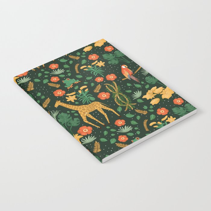 Jungle Animals & Plants Notebook