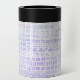 pastel cloudy sky ink marks hand-drawn collection Can Cooler