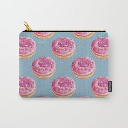 Strawberry Swirl Donut painting Carry-All Pouch