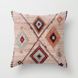 Heritage Moroccan Design Throw Pillow